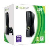 Console Xbox 360 Slim 250 Giga Noir Sans Boite (occasion)