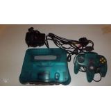 Console Nintendo 64 Turquoise Clear Blue Sans Boite (occasion)