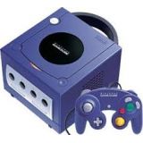 Console Gamecube Violette + Manette + Cables Sans Boite (occasion)