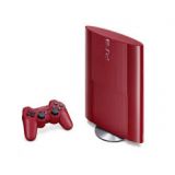 Console Ps3 Ultra Slim Rouge 500 Go (occasion)