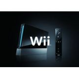 Console Wii Noire + Cable Et Manette Sans Boite (occasion)
