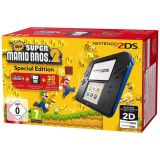 Console 2ds Noir Bleu + New Super Mario Bros 2