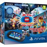 Console Playstation Vita + Lego Mega Pack + Carte Memoire 8 Go Pour Ps Vita