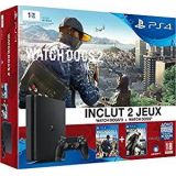 Console Ps4 Slim 1 To Watch Dogs 2 + Watch Dogs (code De Telechargement)