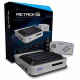 Console Retron 5 Gba + Snes + Nes + Genesis + Famicom Grise