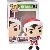 Funko Pop! Dc Super Heroes 353 Superman In Holiday Sweater