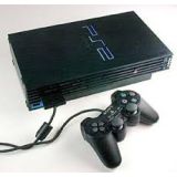 Console Ps2 Fat Noire + Cable Et 1 Manette Sans Boite (occasion)