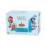 Console Wii Bleue  + Mario & Sonic Aux Jeux Olympiques De Londres 2012 En Boite (occasion)