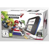 Console Nintendo 2ds Noire Et Bleue En Boite (occasion)