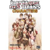 L Attaque Des Titans Characters Guide Officiel (occasion)