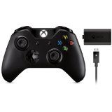 Manette Xbox One Sans Fil + Play & Charge Kit Noirs (occasion)