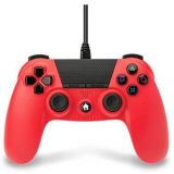 Manette Playstation 4 Filaire Rouge (ps4) Under Control