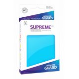 Proteges Cartes Ultimate Guard Supreme Ux Sleeves Taille Standard Bleu Clair X80