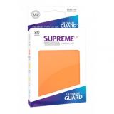 Proteges Cartes Ultimate Guard Supreme Ux Sleeves Taille Standard Orange X80