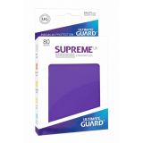 Proteges Cartes Ultimate Guard Supreme Ux Sleeves Taille Standard Violet Mat X80