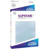 Proteges Cartes Ultimate Guard Supreme Ux Sleeves Format Japonais Transparent  X80