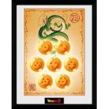 Cadre Dragon Ball Z Les 7 Boules De Crysral