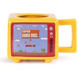 Mug 3d Thermo Reactif Super Mario Bros (like A Boss) Retro Tv